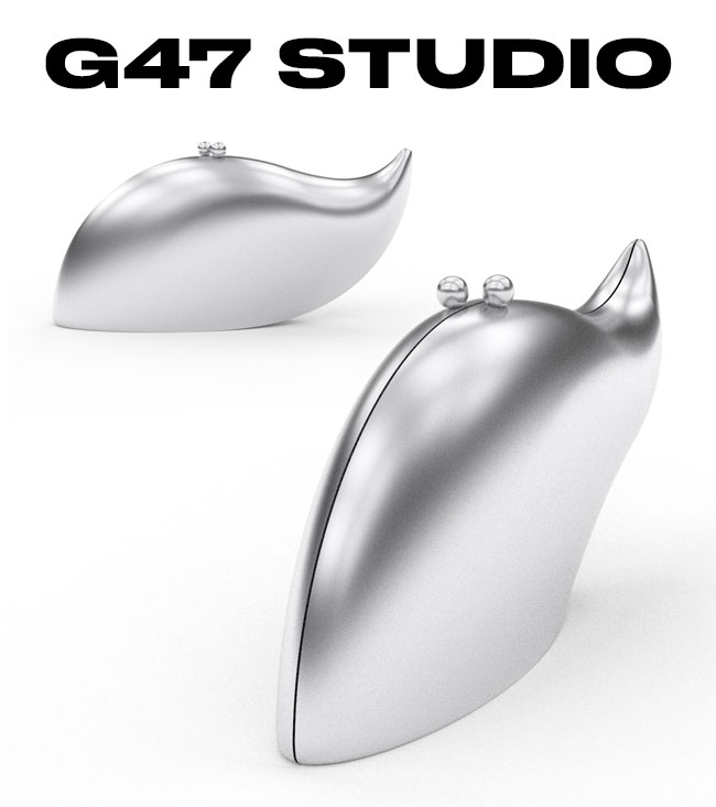 Diseño 3D de Clutch Metálico. G47 Studio Spain