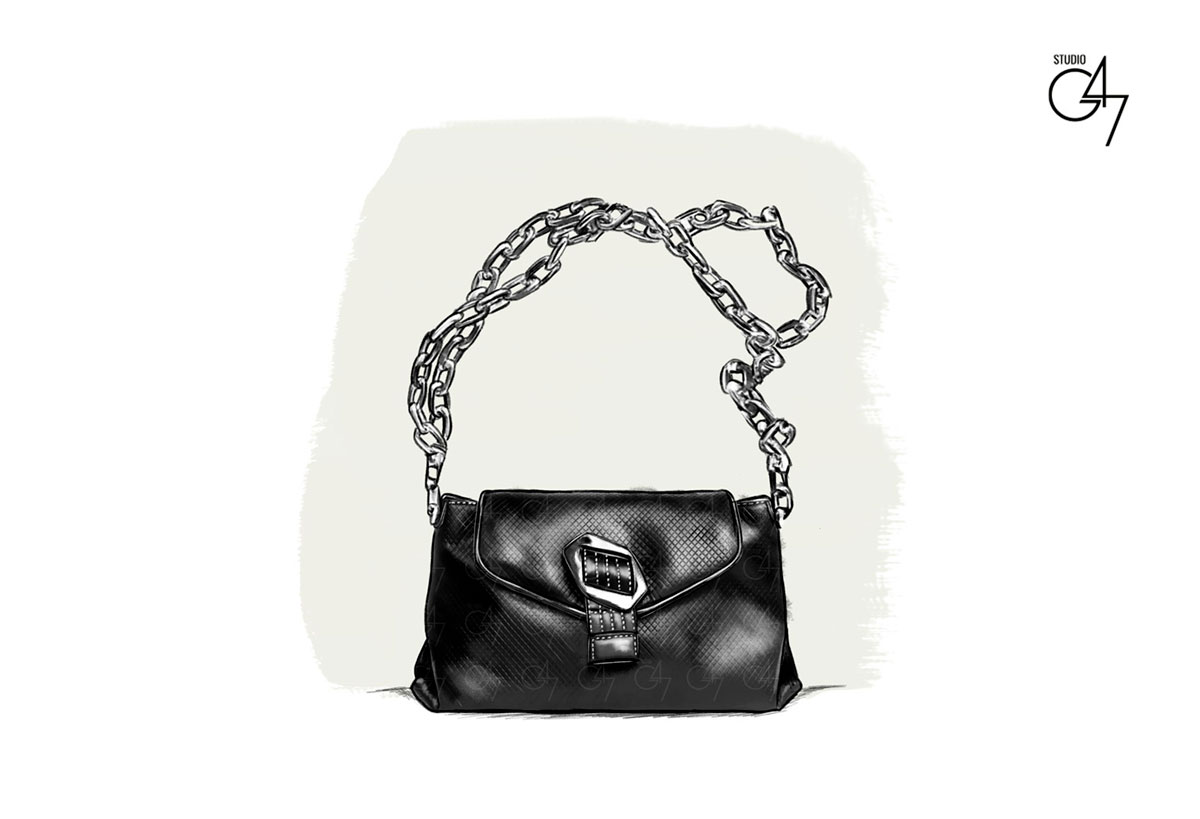 Diseño de bolsos de mujer para fabricantes en China. G47 Studio. España