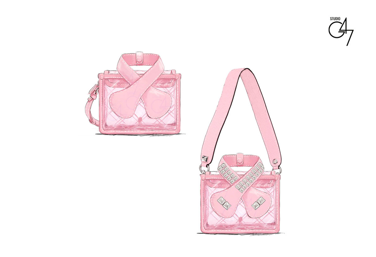 Diseño de bolsos de mujer para fabricantes en China. G47 Studio. España