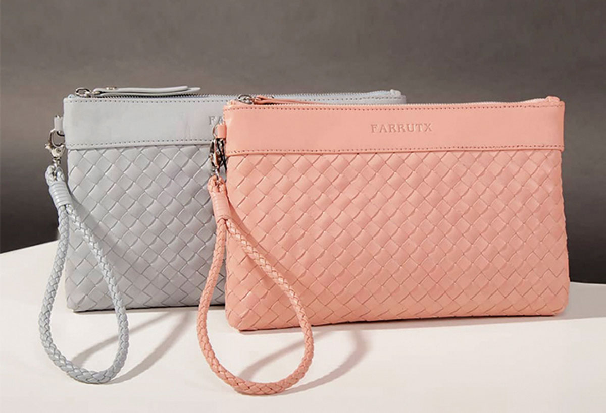 Diseño de bolsos y fornituras para Farrutx. Producción en Italia, España e India. G47 Studio