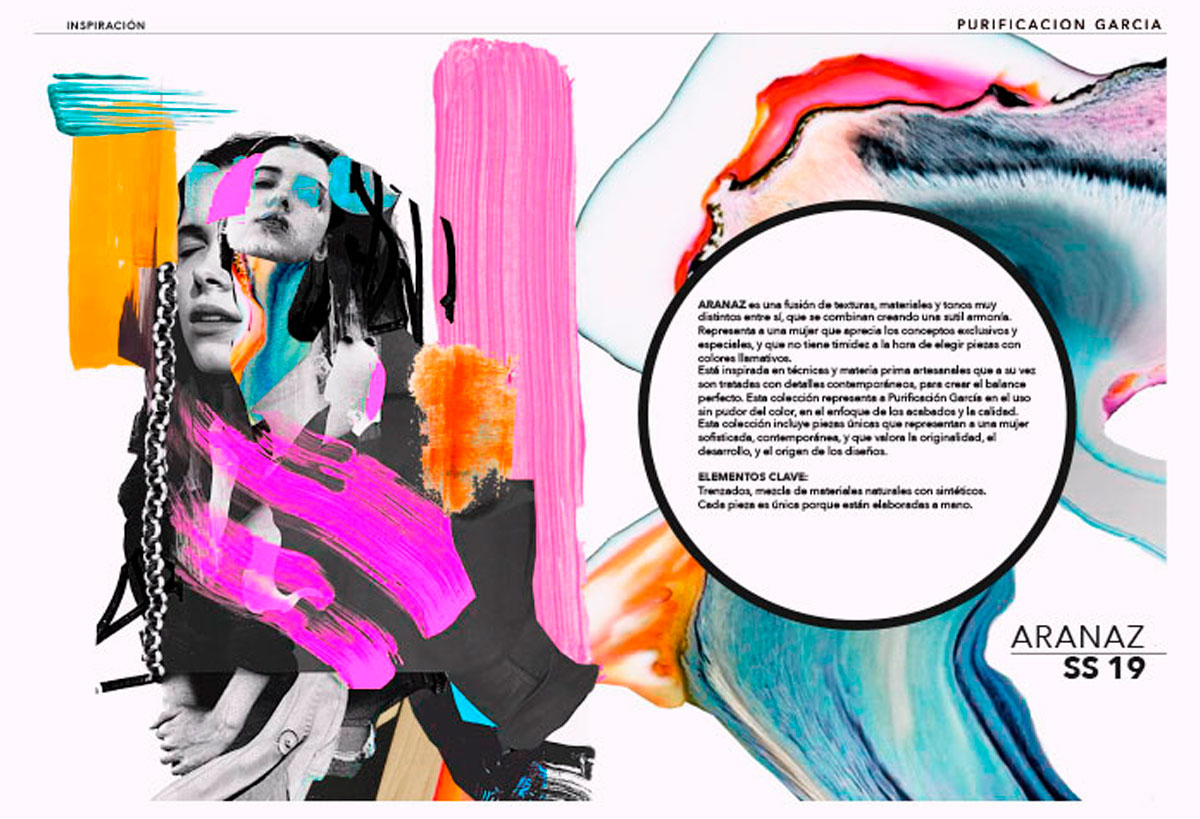 Diseño de Bolsos y Moodboard de tendencias para Purificación García. Purificación García. G47 Studio Spain