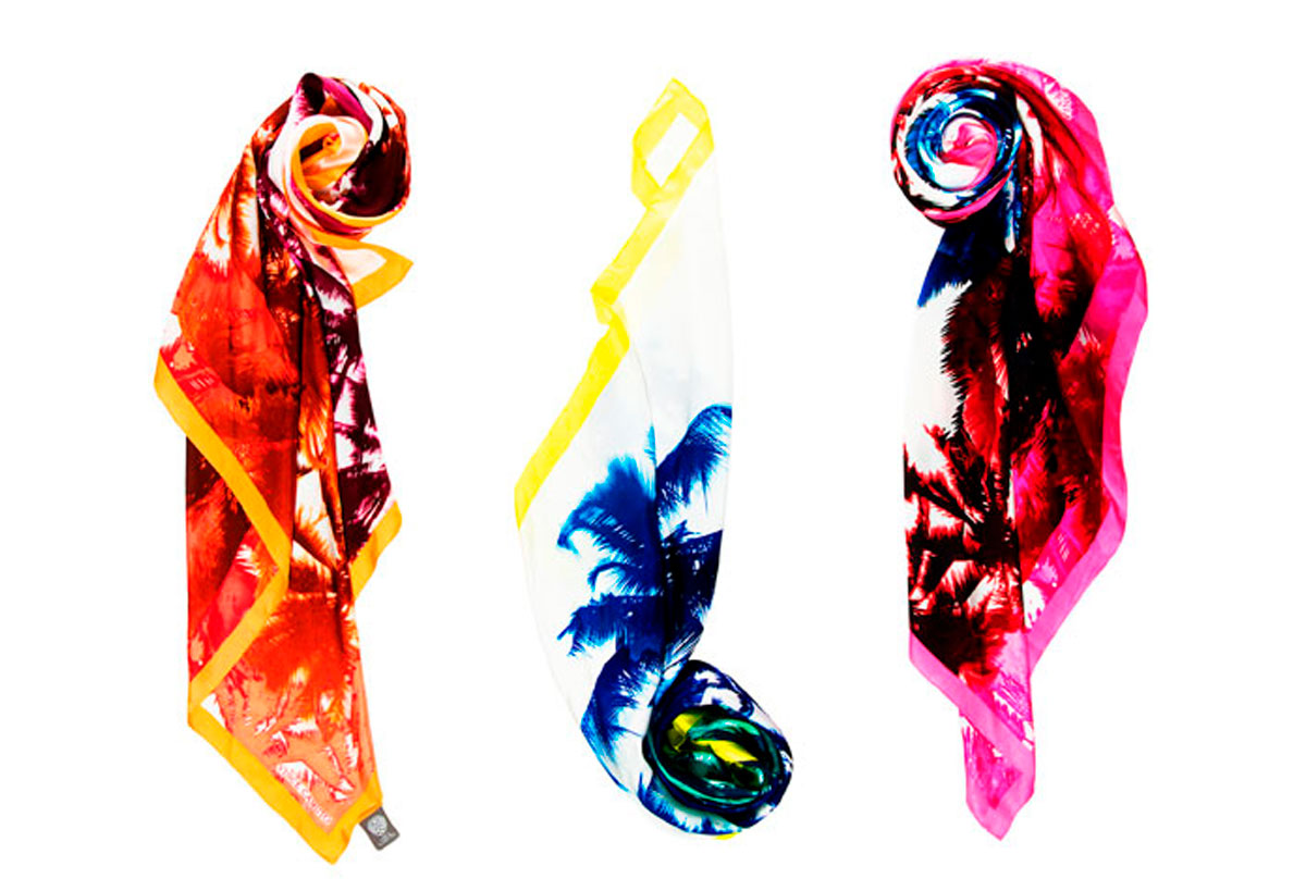 Diseño textil para pañuelos y bolsos, Vince Camuto U.S.A. G47 Studio Spain