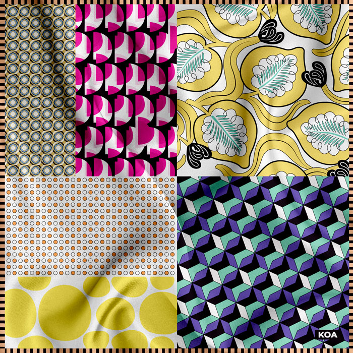 Diseño de estampados textiles y rapports para Koa Spain. G47 Studio Spain Diseño de estampados textiles y rapports para Koa Spain. G47 Studio Spain