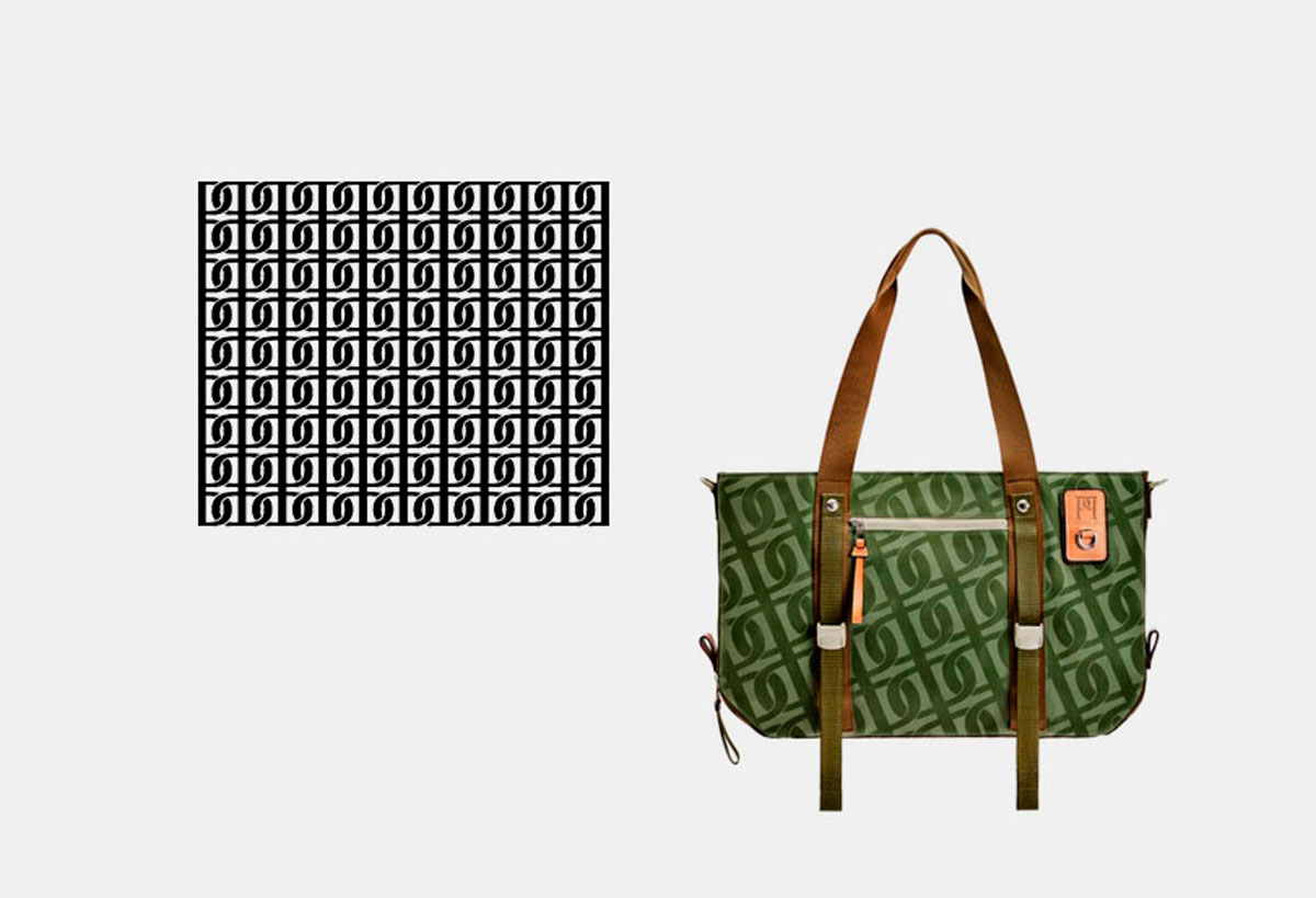 Diseño de bolsos. Diseño 3d de accesorios, etiquetas y calzado. Diseño gráfico y textil aplicado a jaqcuards y estampados textiles. Prüne Argentina. G47 Studio Spain