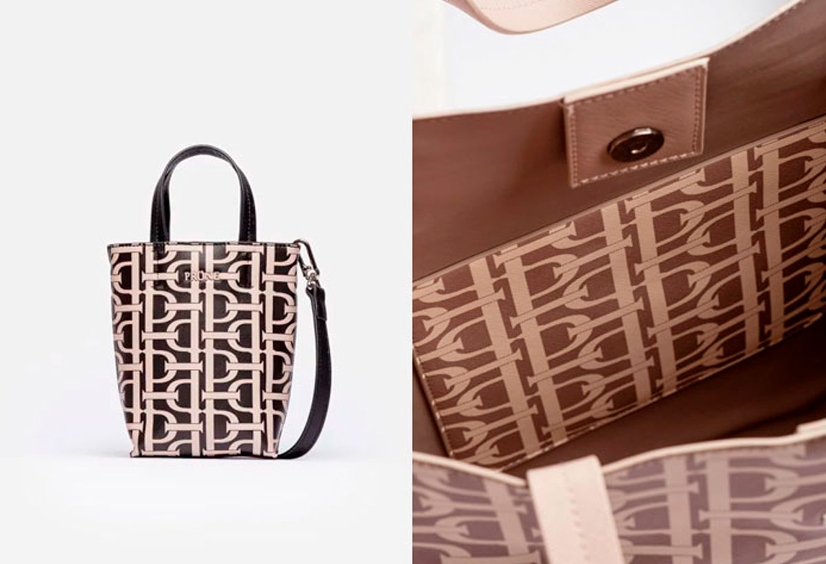 Diseño de bolsos. Diseño 3d de accesorios, etiquetas y calzado. Diseño gráfico y textil aplicado a jaqcuards y estampados textiles. Prüne Argentina. G47 Studio Spain
