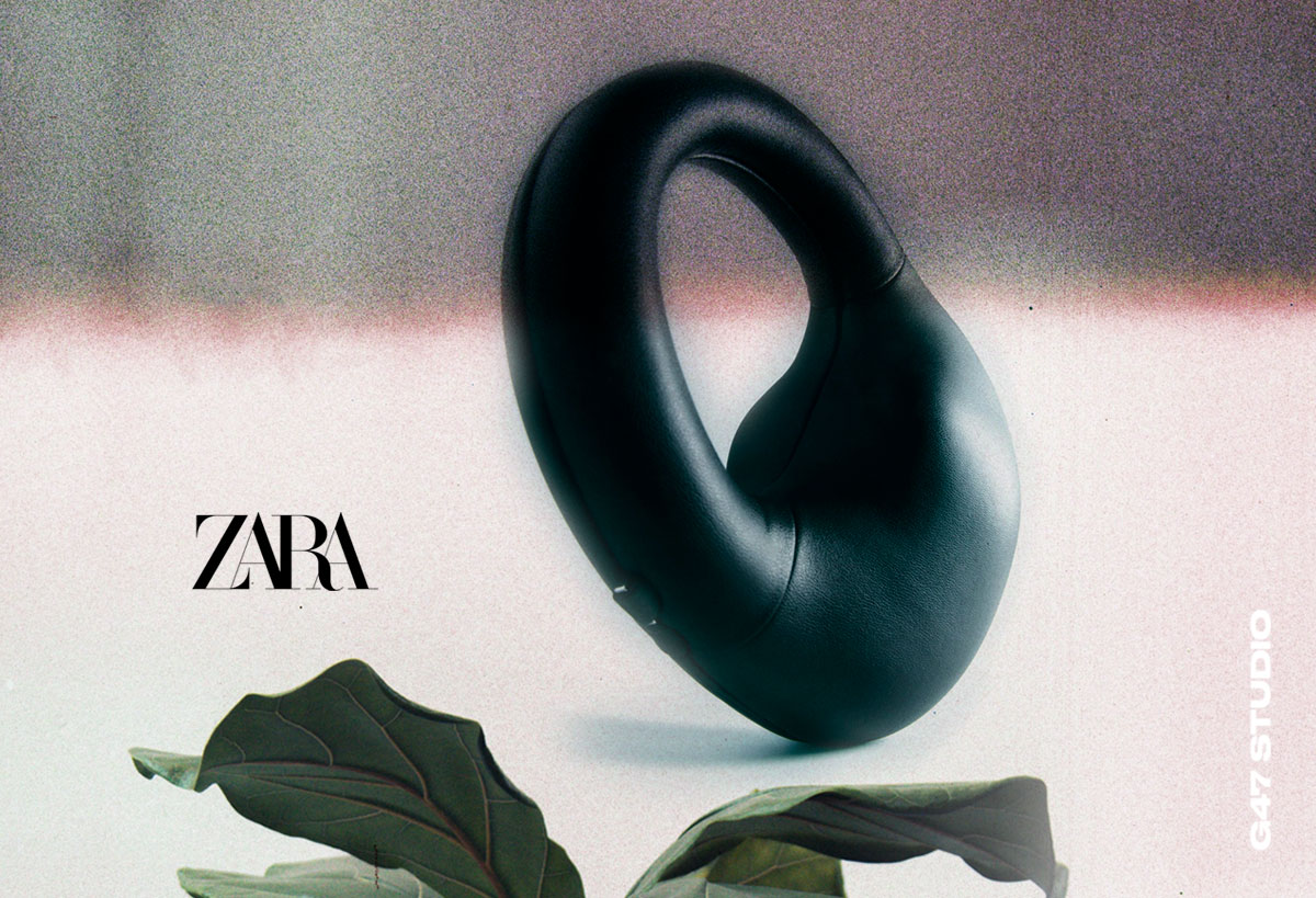 Diseño Bolso Rígido Zara. Diseño y modelado 3d para marcas de moda. G47 Studio Spain